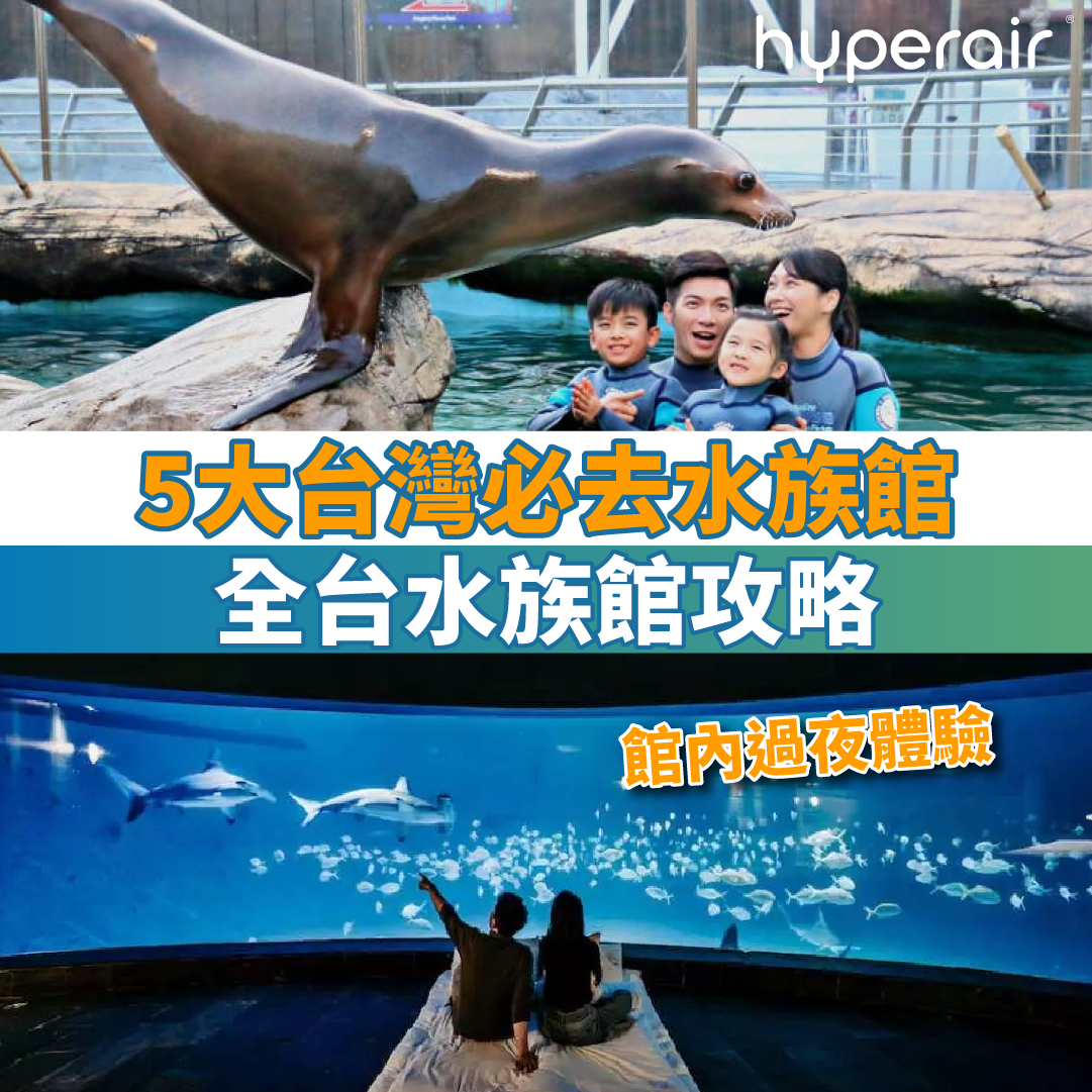 5大台灣必去水族館｜全台水族館攻略